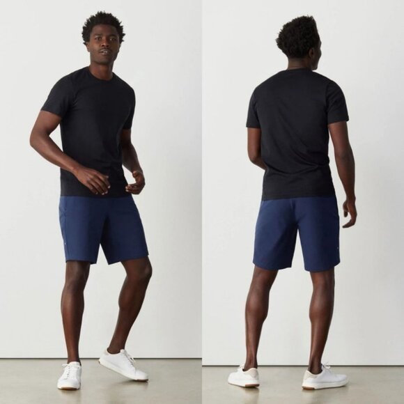 NEW Mack Weldon Performance Technical Shorts True Navy Blue Flex Size XXL Radius - Picture 2 of 16